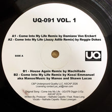 Load image into Gallery viewer, UQ-091 Come Into My Life Remixes VOL 1,2,3