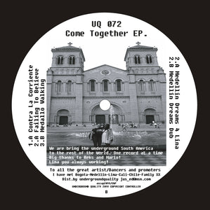 UQ-072 Come Together Ep Vinyl Record.