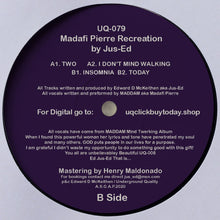 Load image into Gallery viewer, UQ-079 MADAFI PIERRE RECREATION BY DJ JUS-ED