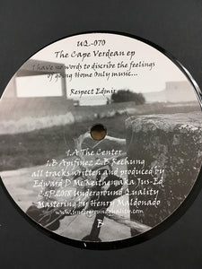 UQ-070 The Cape Verdean Ep. Vinyl Record (FREE SHIPPING EU COUNTRIES ONLY!)